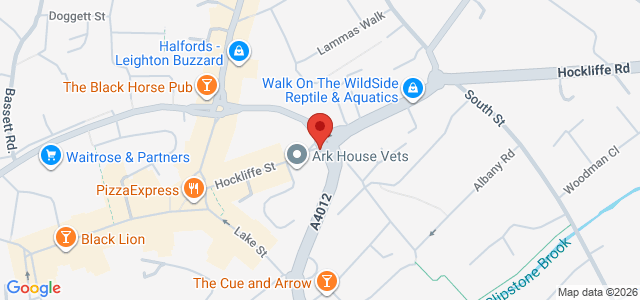 Map showing Mandarin Inn in Leighton Buzzard